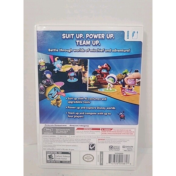 Disney Universe (Nintendo Wii, 2011) Complete With Manual/Tested - Picture 2 of 4